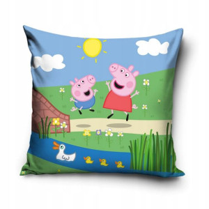 Poszewka Dziecięca na Poduszkę Świnka Peppa 40x40