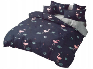 Pościel 200x220 4cz Mikrofibra HXDD Poszewki 70x80