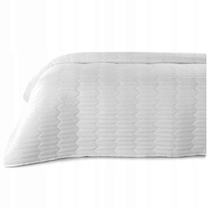 Narzuta Eurofirany Welurowa Sofia1 Biała 170x210