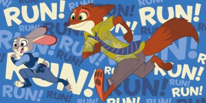 Ręcznik 70x140 Kąpielowy Plażowy 447 Zootopia
