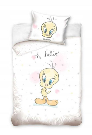 Pościel 100x135 Dziecięca 1604 Looney Tunes Tweety