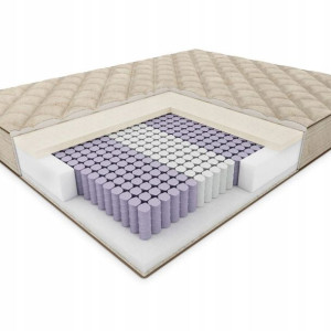 Materac sprężynowy 140x200 NEVADA HILDING Linen