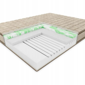 Materac piankowy 90x200 eko BORA HILDING Linen