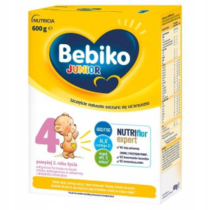 Bebiko Junior 4 Nutriflor 25-36 miesięcy 600 g