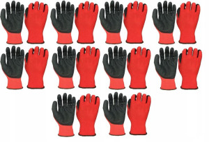 Rękawiczki RĘKAWICE Robocze roz 11 LATEX 10 PAR