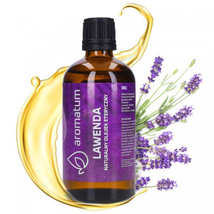 OLEJEK ETERYCZNY naturalny o zapachu lawendy