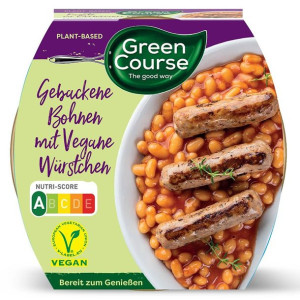 Fasola z wegańską kiełbasą Green Course 300g