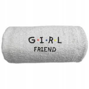 Ręcznik z haftem na PREZENT Friends dla Niej 50x100
