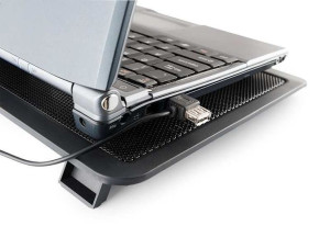 Cf13 Silent Fan Czarna Podstawka Chłodząca Pod Laptopa