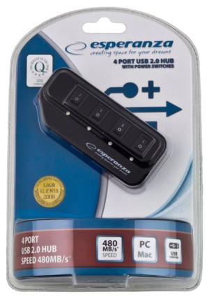 Hub 4 Porty Usb 2.0 Ea127