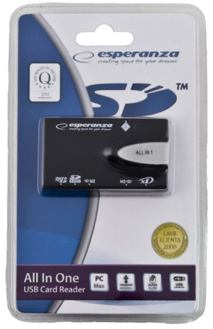 Czytnik Kart Pamięci All In One Ea129 Usb 2.0