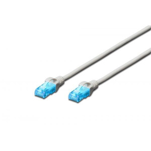 Patch Cord U/Utp Kat.5E Pvc 25M Szary