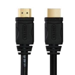 Kabel Hdmi M/M 1,0M V2.0; Złoty; Basic