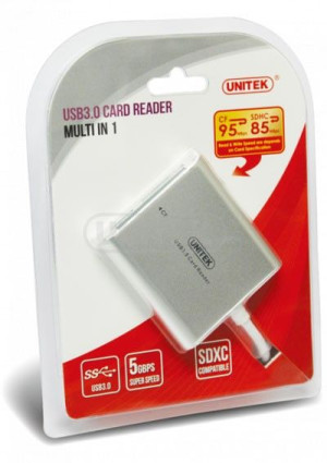 Czytnik Kart Pamięci All-In-One  Usb 3.0; Y-9313