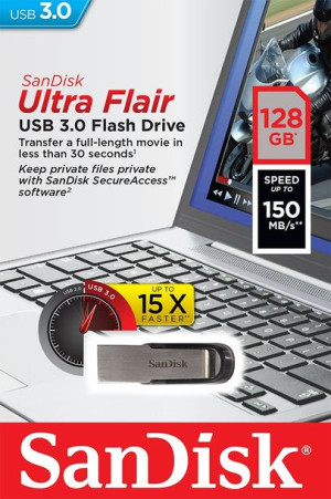 Ultra Flair Usb 3.0 128Gb (Do 150Mb/S)
