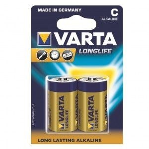 Baterie Alkaliczne R14 (Typc) Longlife 2Szt.
