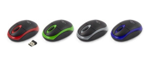 Titanum Mysz Volture 3D Optyczna Bezprzewodowa 2.4Ghz Czarna/Szara
