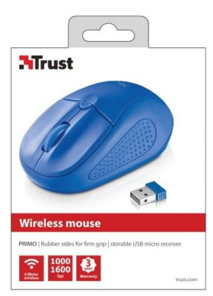 Primo Wireless Mouse - Blue