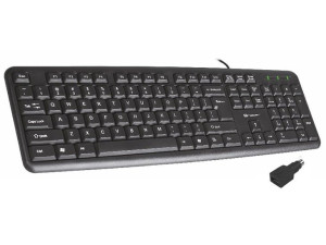 Klawiatura Maverick Black Usb + Ps2 Adapter