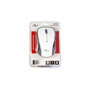 Mysz Bezprzewodowo-Optyczna Usb Am-92C Biała