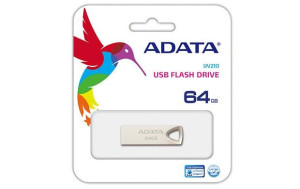 Pendrive Dashdrive Uv210 64Gb Usb Metallic Alu