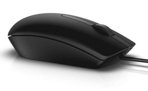 Przewodowa Mysz Optyczna Usb Czarna Ms116 (570-Aair/570-Aais)