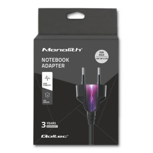 Zasilacz Do Asus 45W | 19V | 2.37A | 4.0*1.35 | +Kabel Zasilający