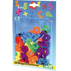 Literki Magnetyczne Małe 36 Szt.
