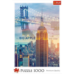 Puzzle 1000 Elementów Nowy Jork O Świcie