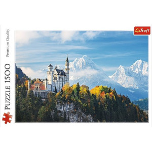 Puzzle 1500 Elementów Alpy Bawarskie