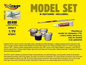 Ah-64D Apache Longbow Model Set [Amerykański Śmigłowiec Szturmowy]