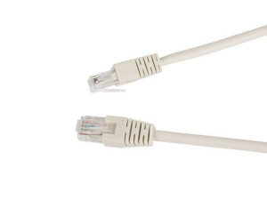 Patch Cord Kat.6 Utp 0.25M Szary