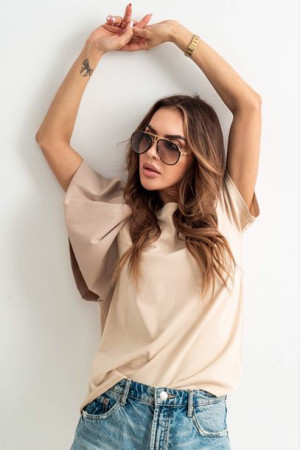 Bluzka damska Marshala beżowy M/L
