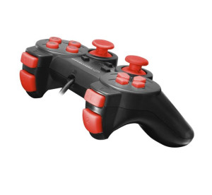 Gamepad Ps3/Pc Usb Trooper Czarno/Czerwony