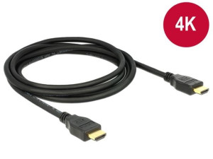 Kabel Hdmi-Hdmi 4K Ethernet 2M Czarny