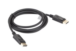 Kabel Displayport M/M 4K 1.8M Czarny