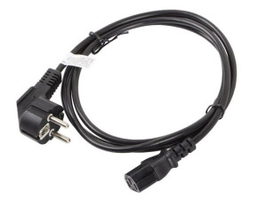 Kabel Zasilający Cee 7/7 - Iec 320 C13 1.8M Czarny