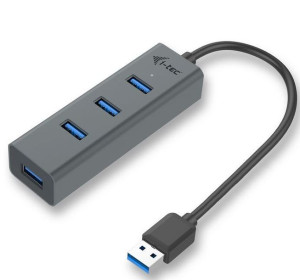 Usb 3.0 Metal 4-Portowy Pasywny Hub Usb, 4X Port Usb 3.0
