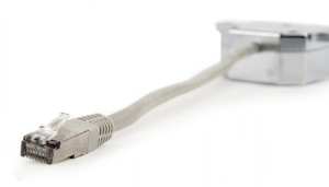 Adapter Rozdzielacz Lan Rj-45/2Xrj-45 Ftp