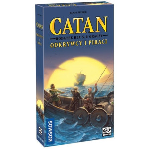 Gra Catan Odkrywcy I Piraci - Dodatek Dla 5/6
