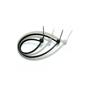 Nylonowe Opaski Zaciskowe 200 X 2.5Mm 100Szt. Czarne