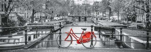1000 Elementów Panorama High Quality Amsterdamski Rower