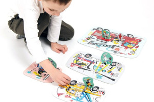 Puzzle Progresywne, Pojazdy W Akcji