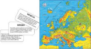 Gra Palcem Po Mapie - Europa
