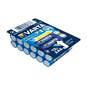 Baterie Alkaliczne Varta R3 (Aaa) 12Sztuk High Energy