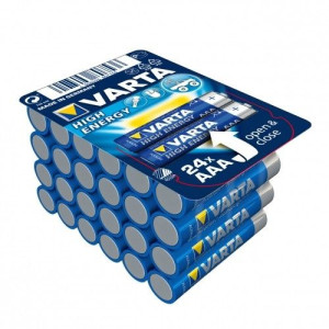 Baterie Alkaliczne Varta R3 (Aaa) 24 Sztuk High Energy