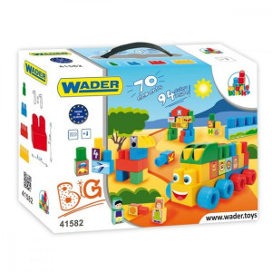 Klocki Middle Blocks 70 Elementów Big W Kartonie