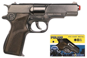 Pistolet Policyjny Metalowy Gonher 125/0