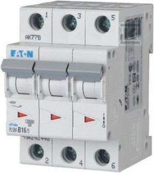Wyłącznik nadprądowy 3-biegunowy PLSM-B16/3-MW