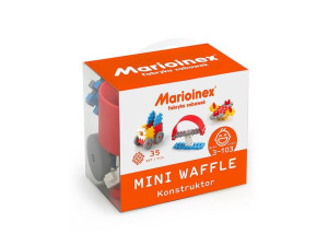 Klocki Waffle Mini 35 Sztuk Chłopiec